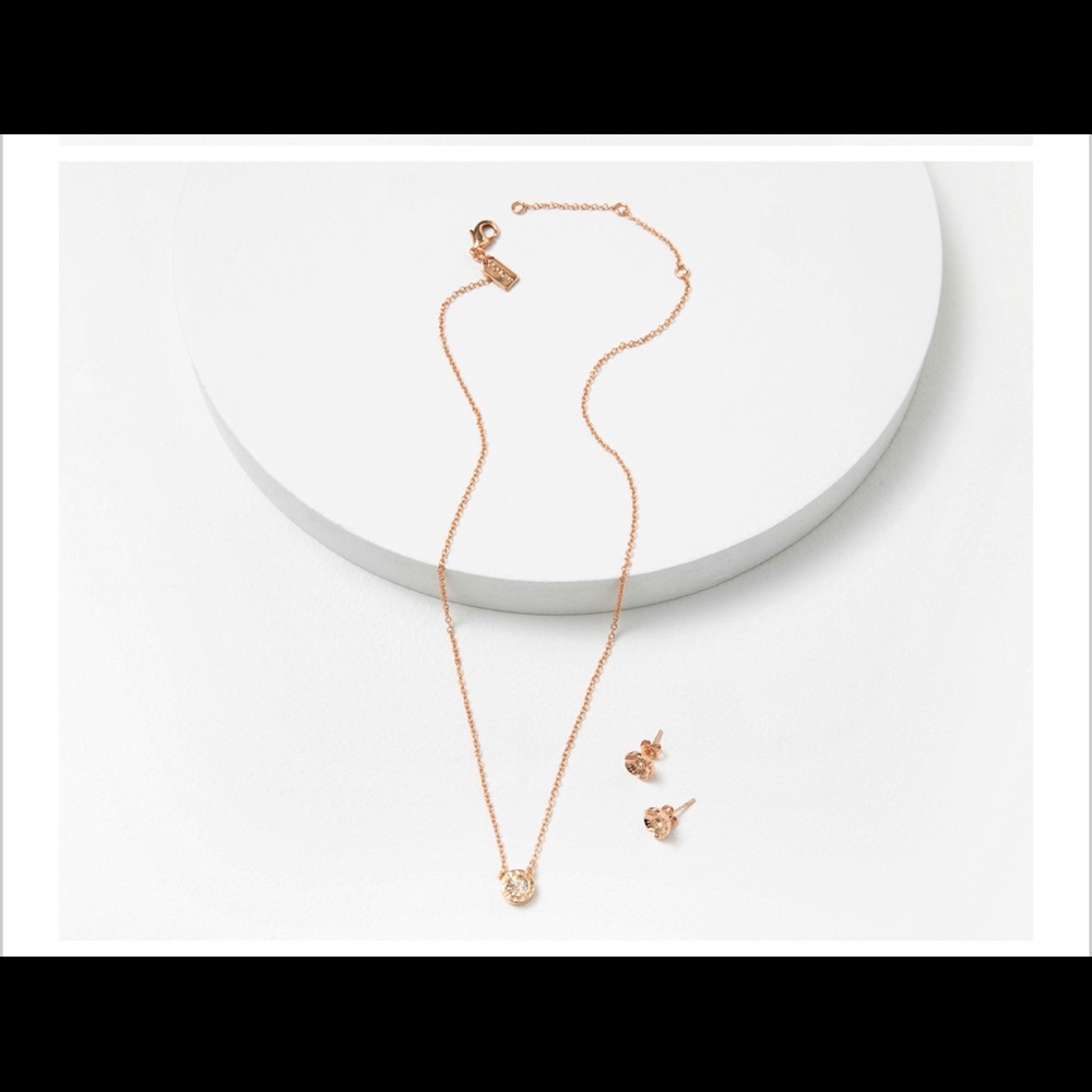 Coach necklace and earring set - Picture 3 of 3
